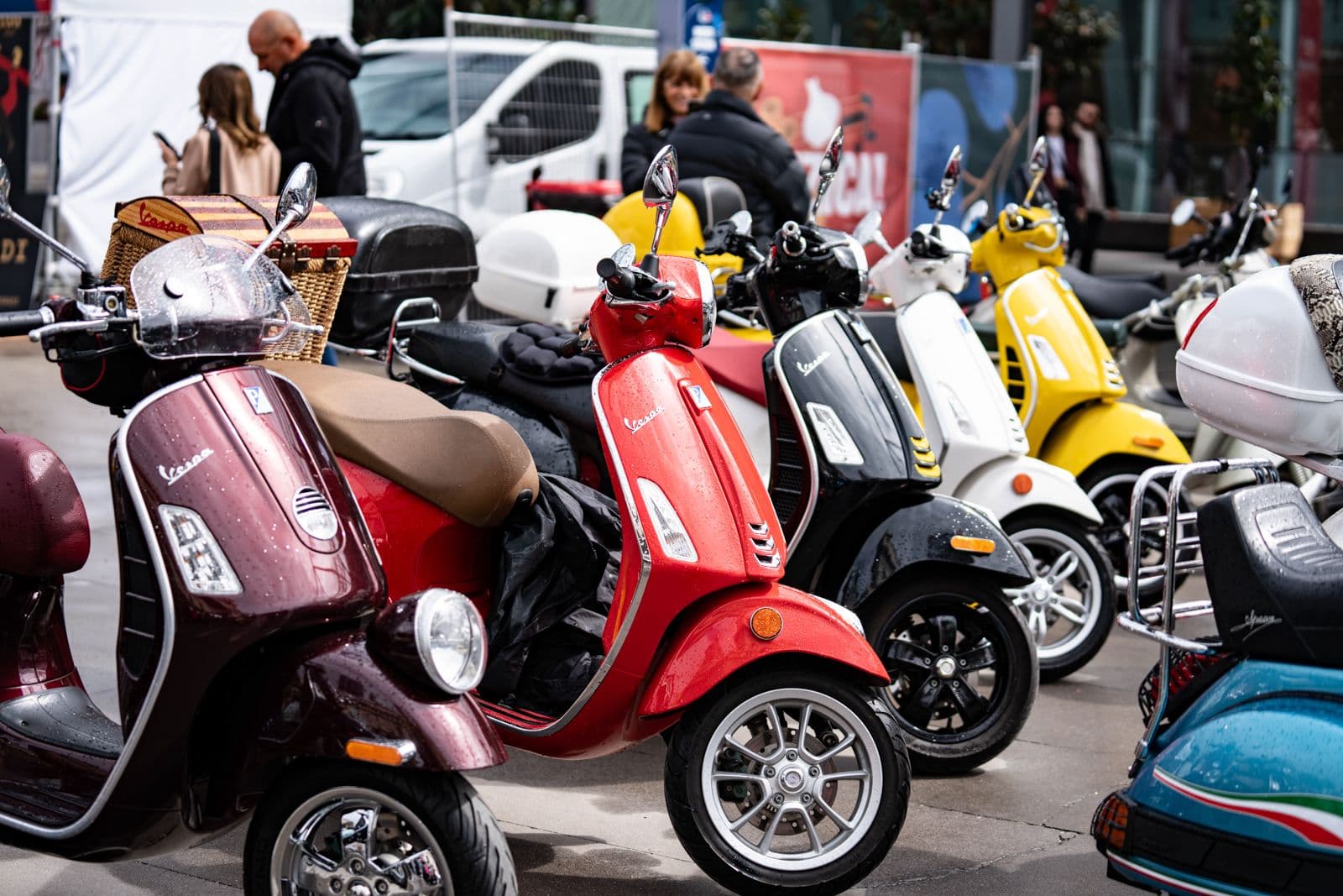 Vintage Vespas