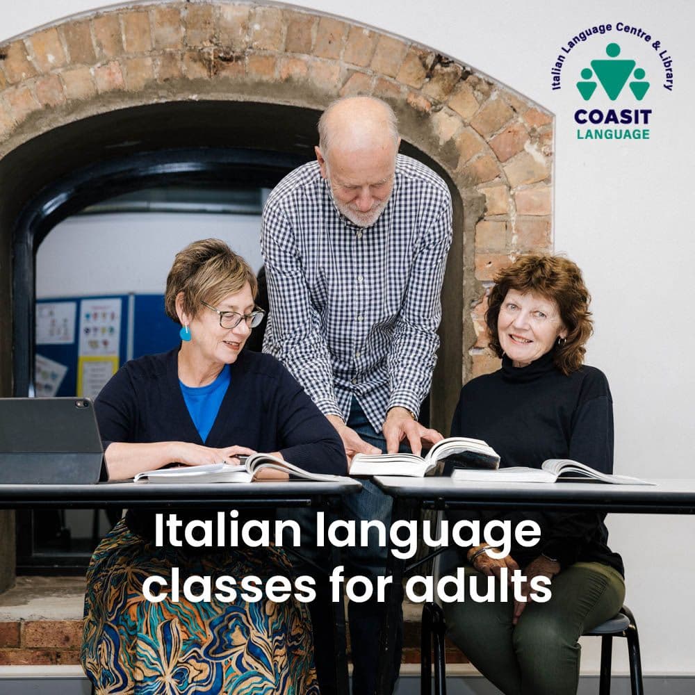 CO.AS.IT Italian Language Classes 1 Term