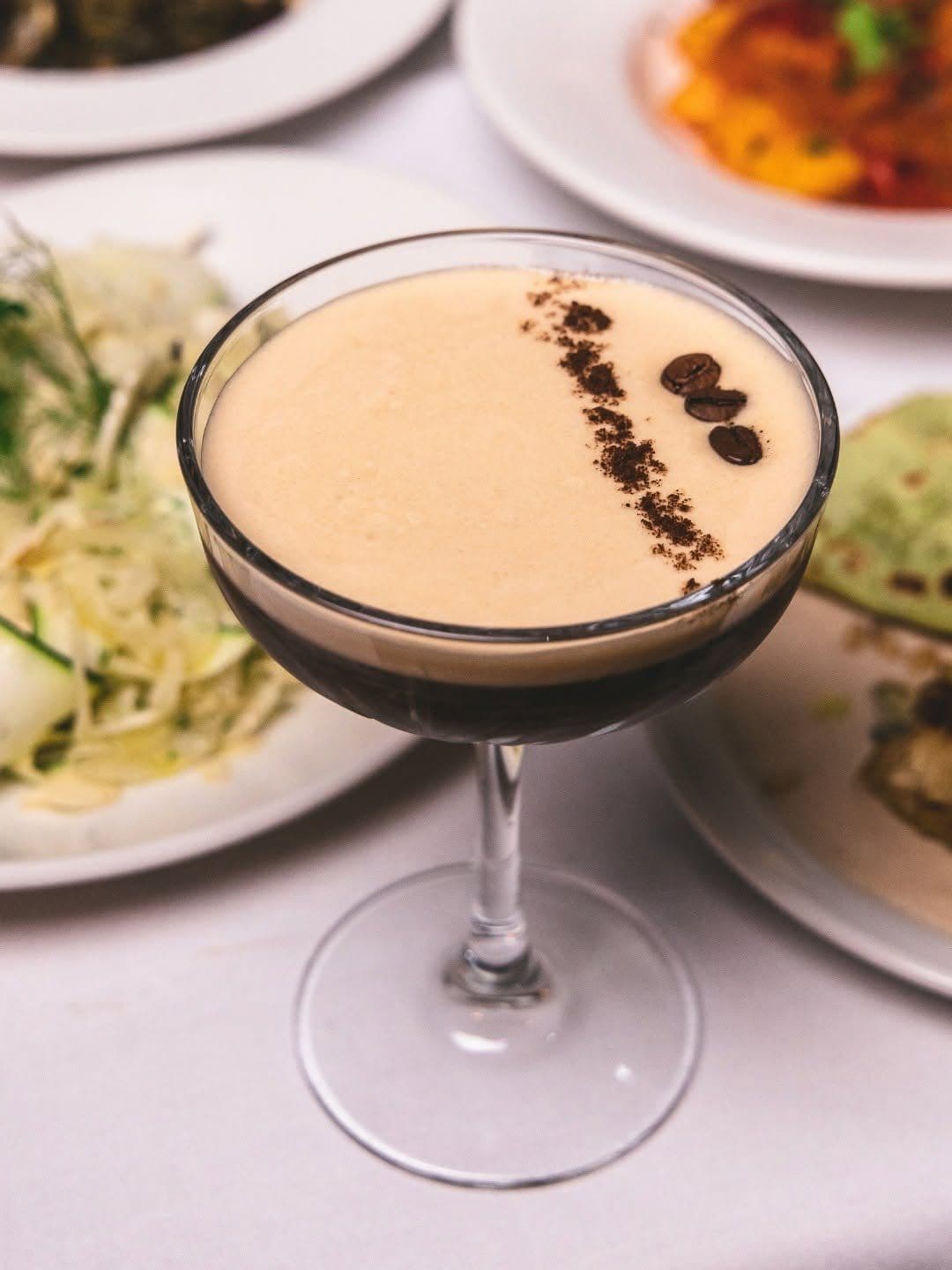 Espresso martini at Funghi e Tartufo