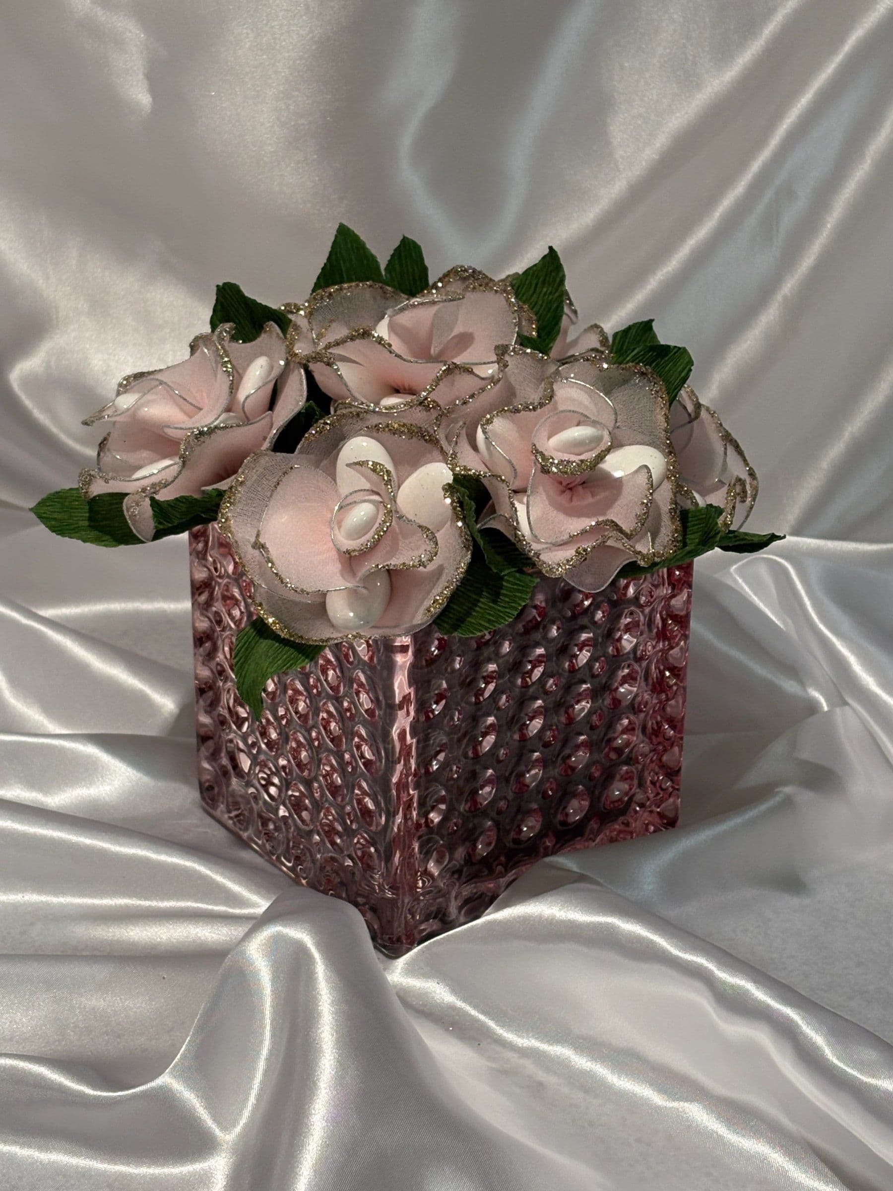 Bouquet of Sulmona sugared-almond confetti flowers