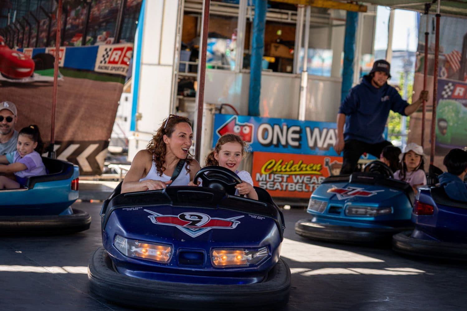 Children enjoying activities at the Italian Festa