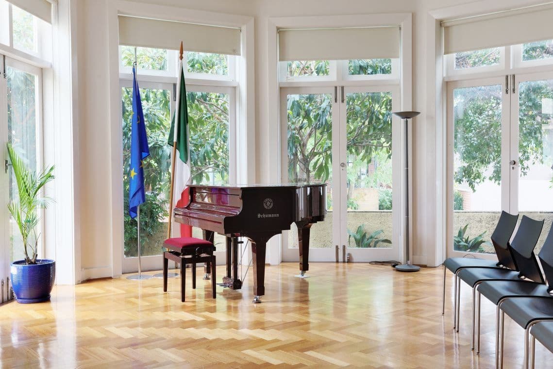 Room at the Italian Cultural Institute Melbourne